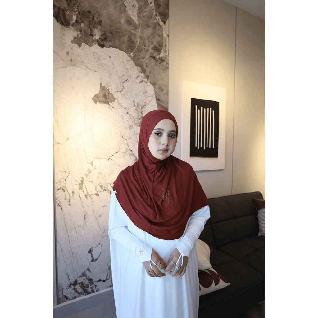 Bergo Janna warna Cinnamon