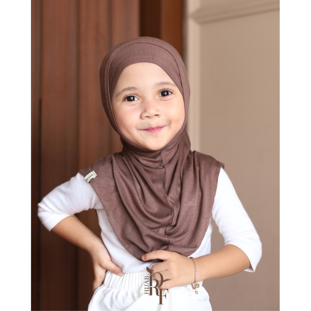 Bergo Janna Kids warna Chocolate