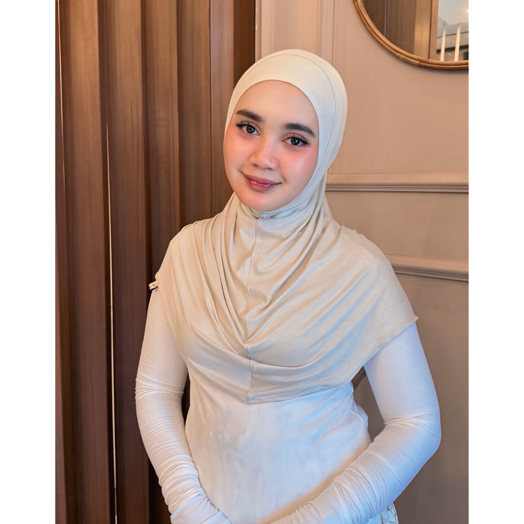 Bergo Janna warna Sand